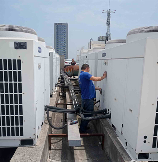 漯河市中央空调制热和不制冷系统维修方法